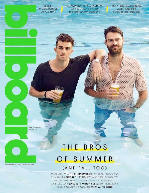 the chainsmokers billboard cover
